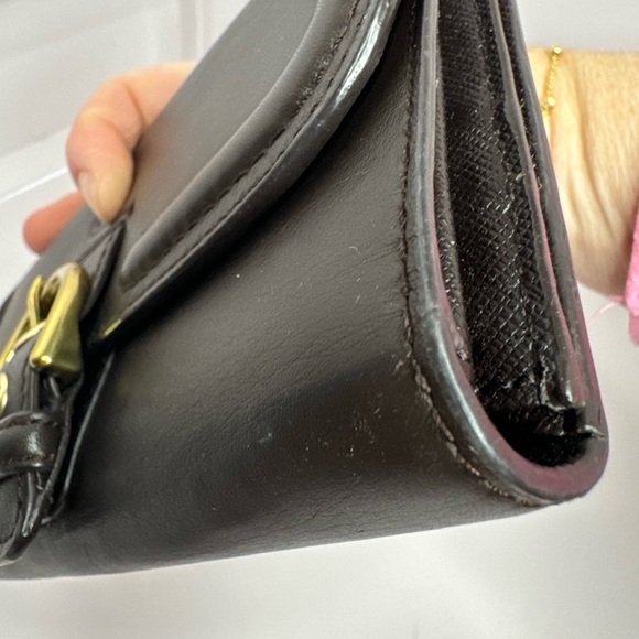 Coach Vintage Soho Campbell Buckle Envelope Leather Long Wallet - Picture 5 of 15